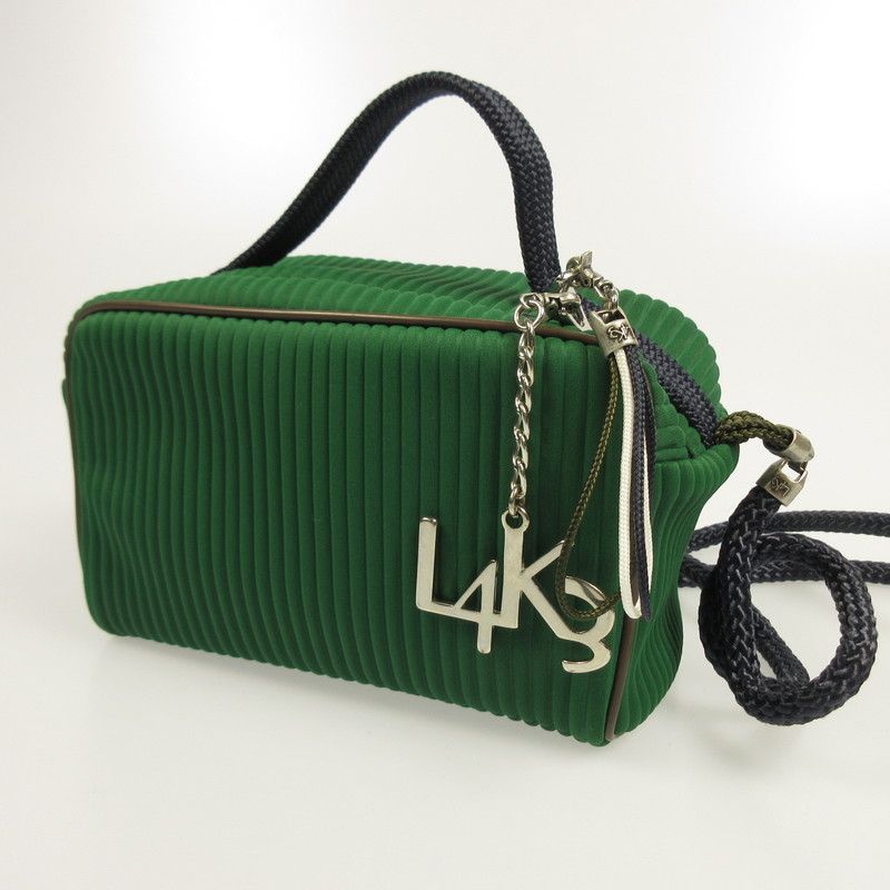 L 4 K 3 レーク 2 wayバッグ MACARON MAC 0039 グリーン 121