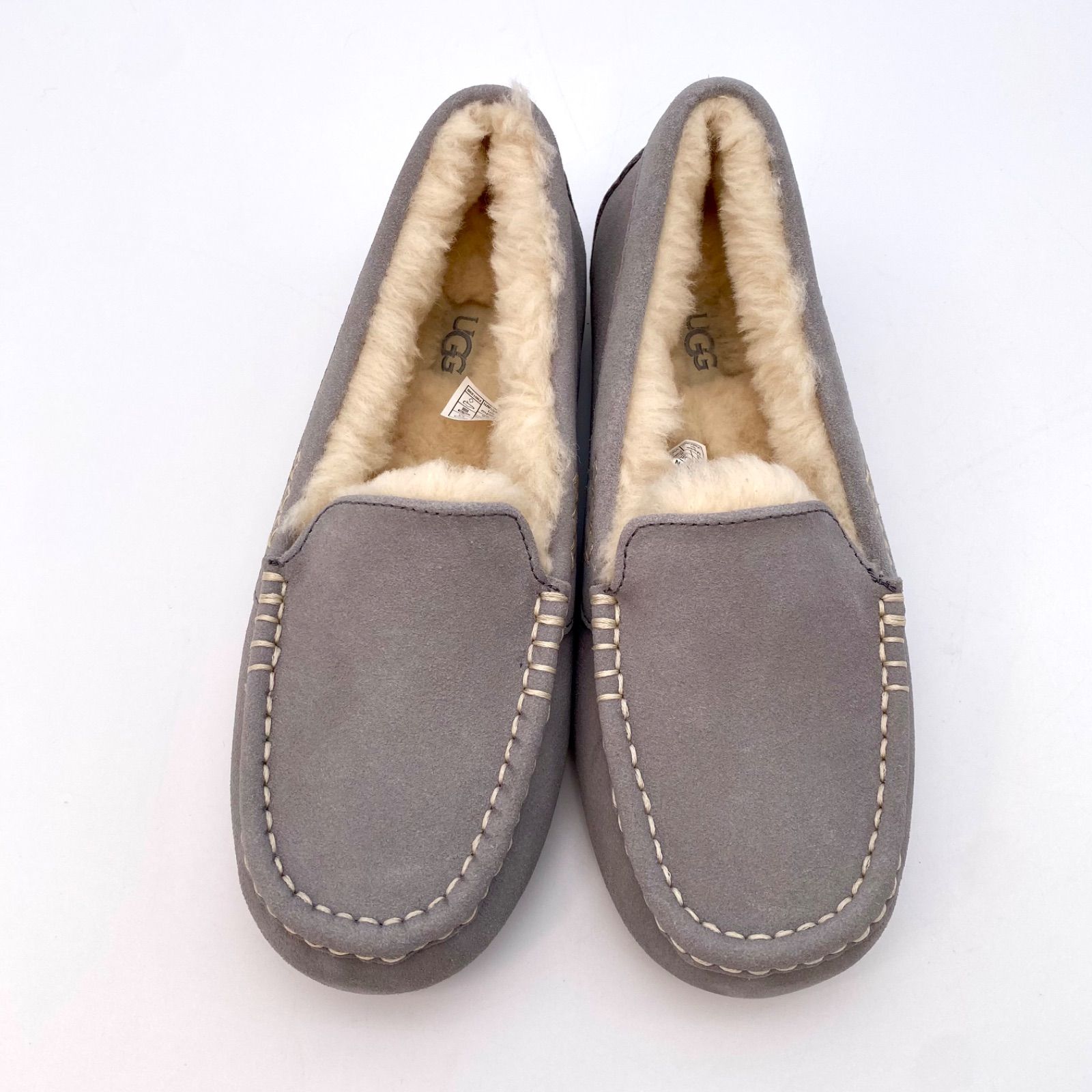 UGG レディース 25cm モカシン シューズ ANSLEY アンスレー ライト