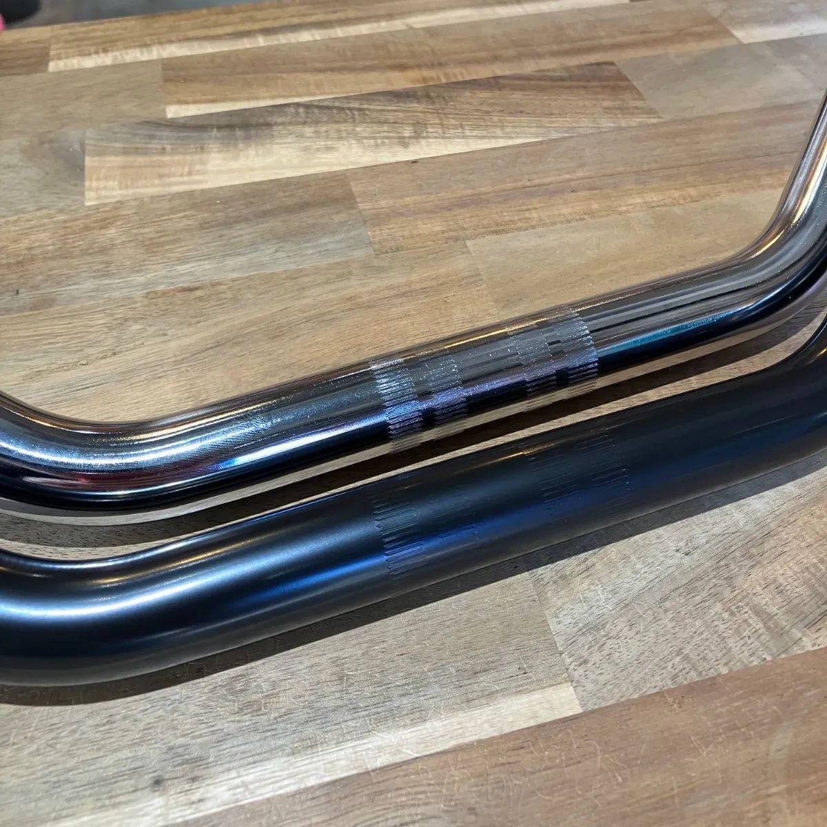 HOW I ROLL x Funny's BCS G-FLEX BAR シルバー、ブラック MTBやOLD