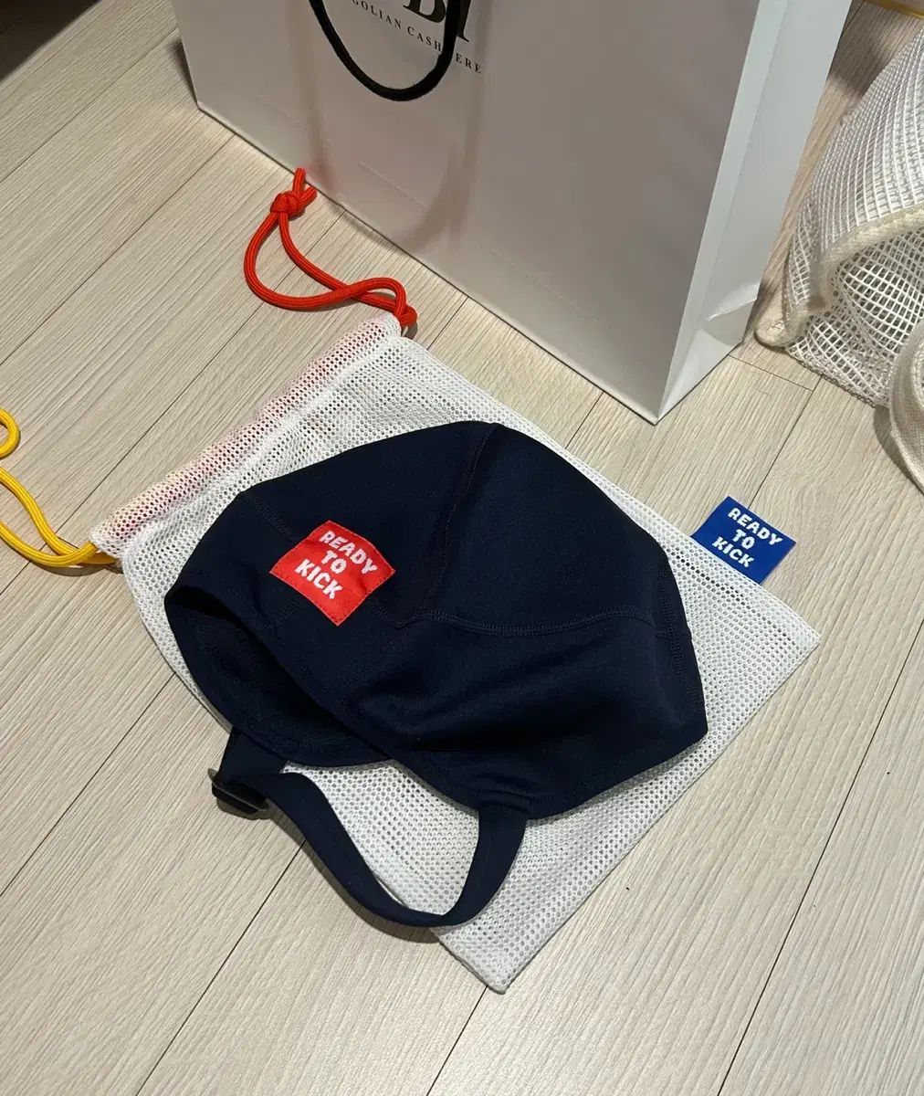  キック準備完了 ネイビー スイムキャップ その他 水着 ラッシュガード