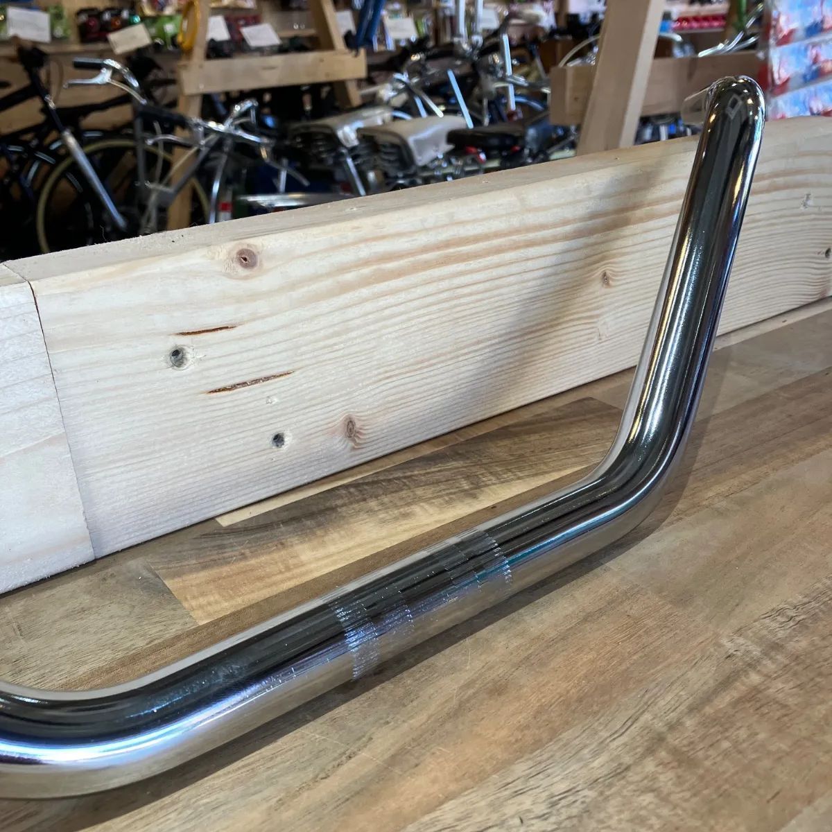 HOW I ROLL x Funny's BCS G-FLEX BAR シルバー、ブラック MTBやOLD