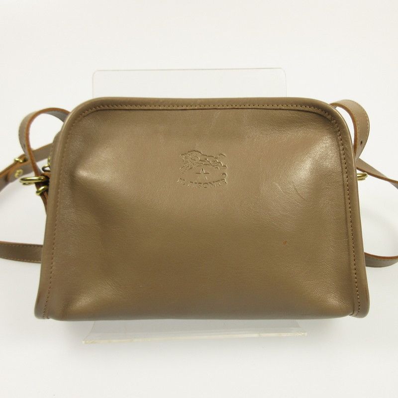 IL BISONTE イルビゾンテ ショルダーバッグ 412200 グレー 121