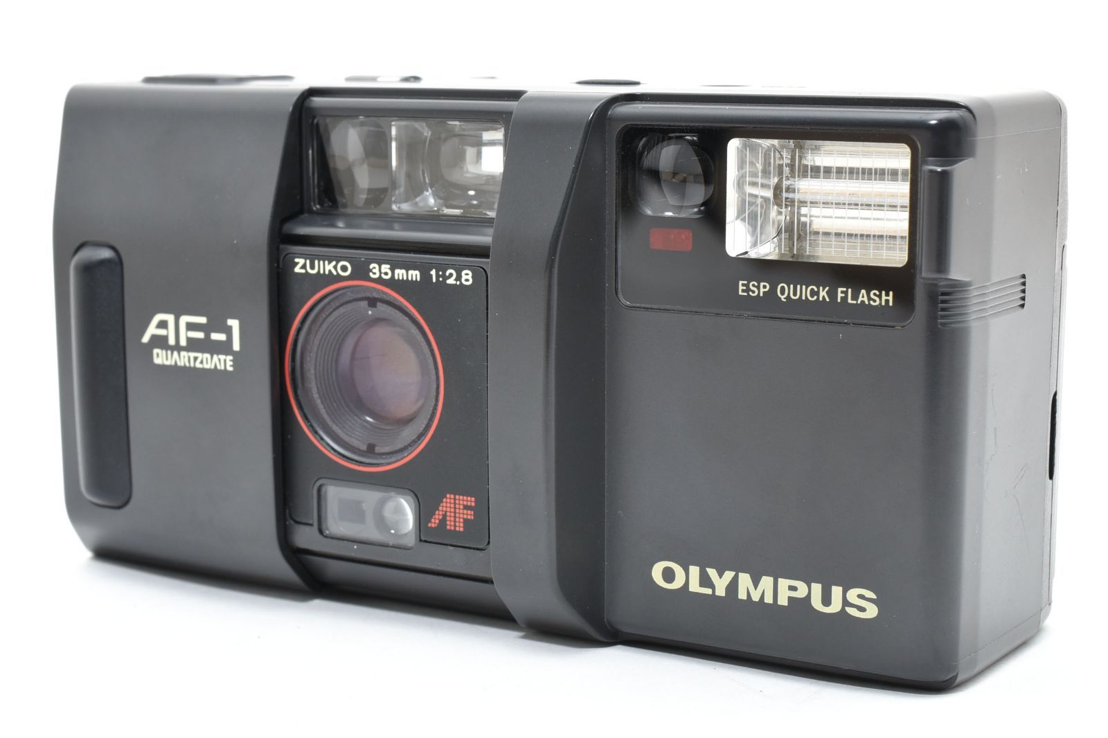OLYMPUS オリンパス AF-1 QUARTZ DATE ZUIKO 35 mm F 2.8 コンパクトフィルムカメラ