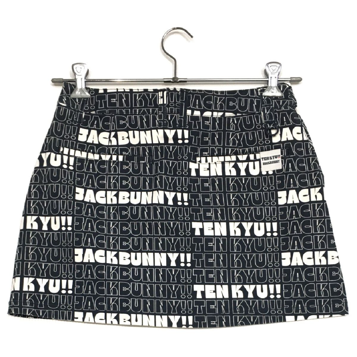 レディース ジャックバニー Jack Bunny!! スカート 1(M) 紺 ロゴ柄 一