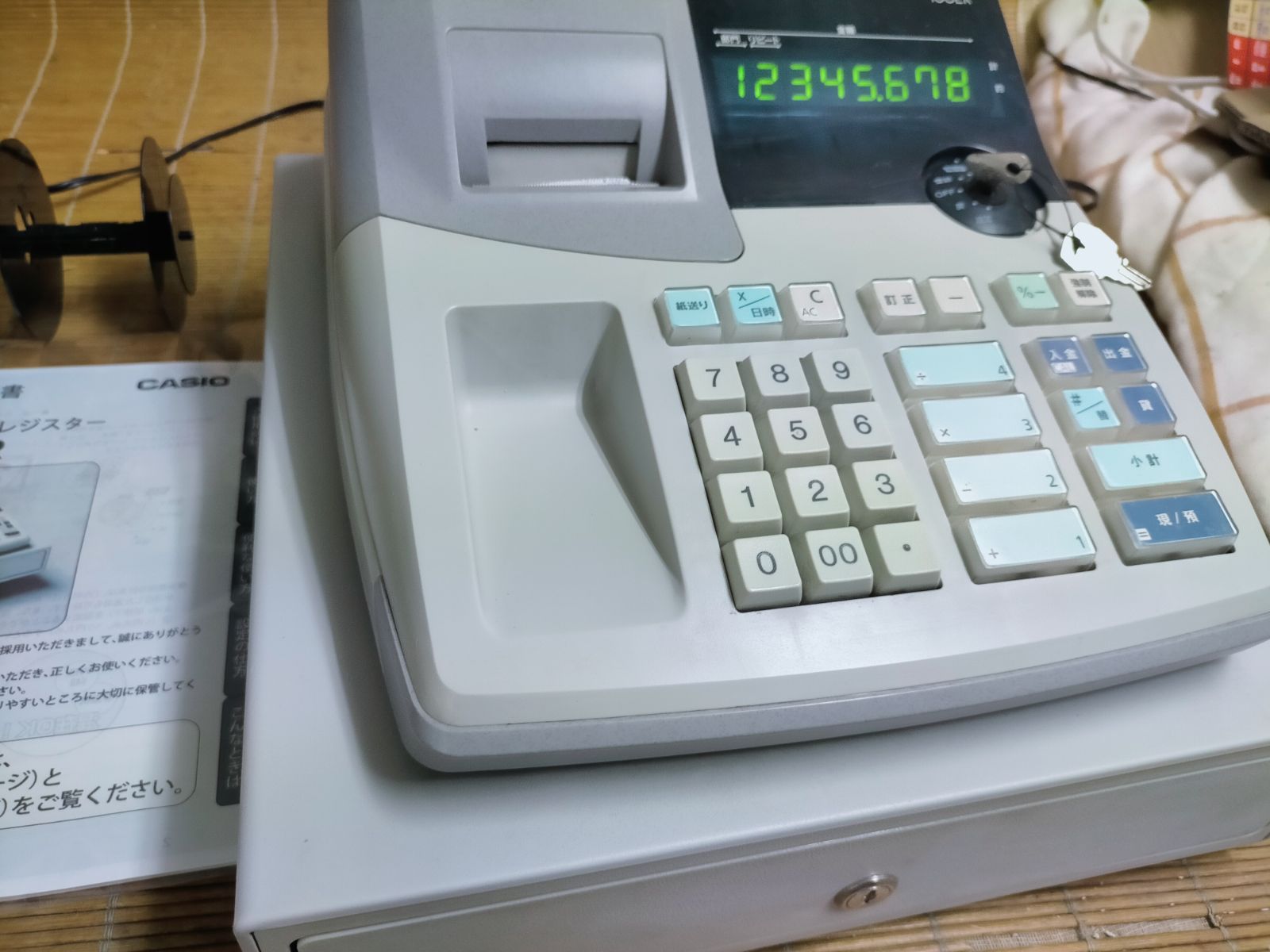 カシオレジスター　106ER　簡単便利特殊　送料込　000152 カシオレジスター 106ER 簡単便利特殊 送料込 000152