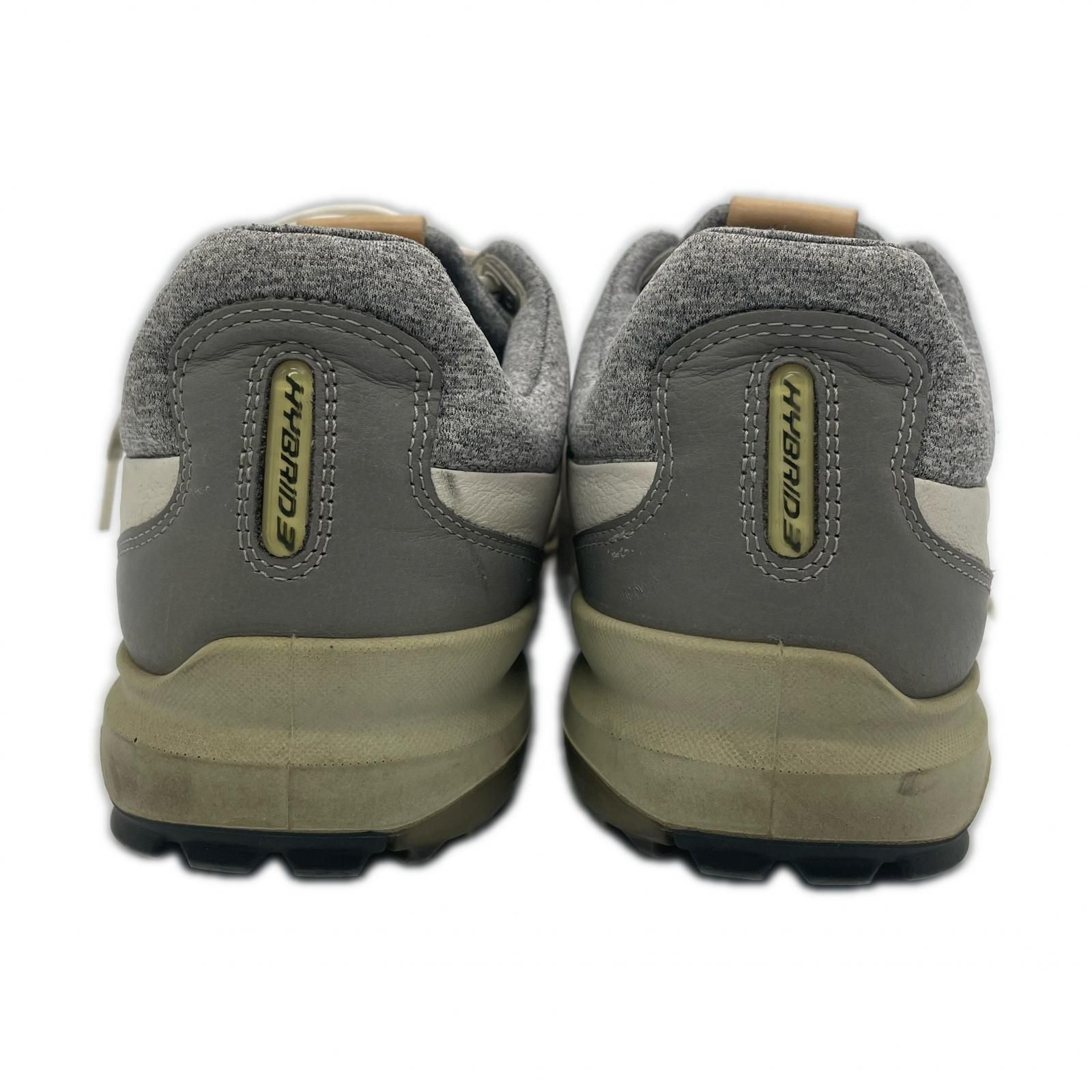 中古 エコー ecco ゴルフシューズ EU42 26cm ホワイト×グレー BIOM
