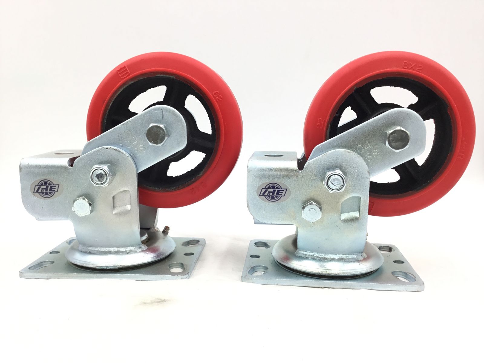 品 ○ヨドノ 緩衝スプリング付キャスター 4点セット エコツー M 02