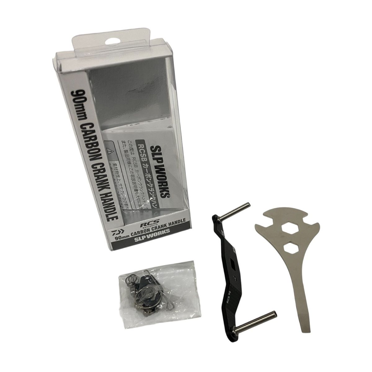 SLP WORKS 23RCSB 90mm カーボン クランク ハンドル 釣具用品 未使用