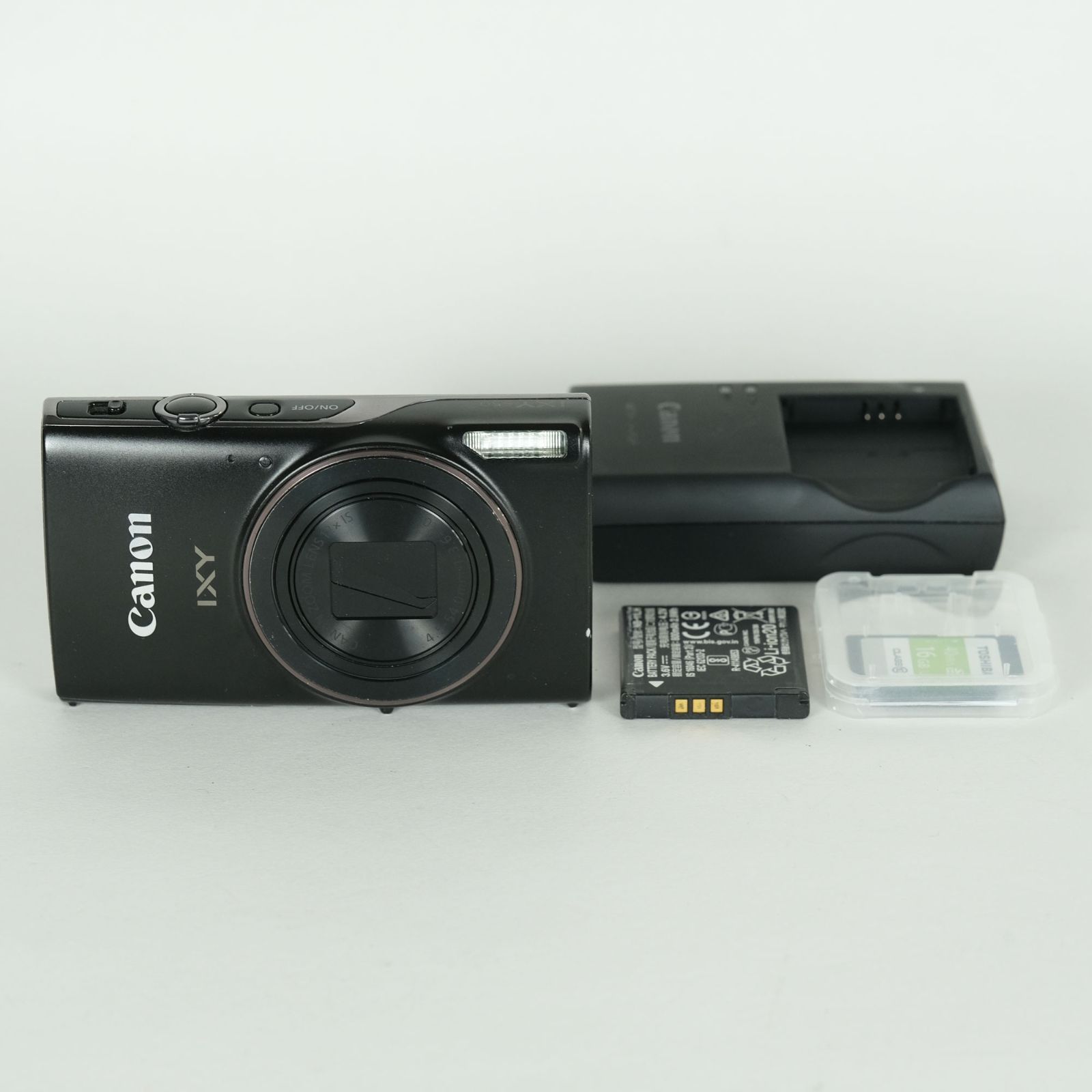 | SDカード付 Canon IXY 650 ブラック コンパクトデジタルカメラ