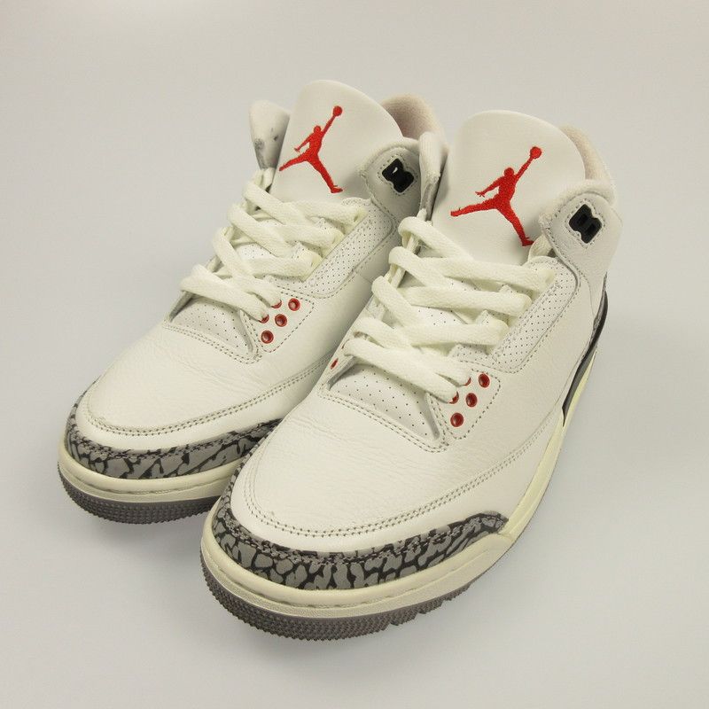【姫路東店】  NIKE | ナイキ スニーカー AIR JORDAN 3 RETRO DN3707-100 ホワイト 26.5cm 【126】