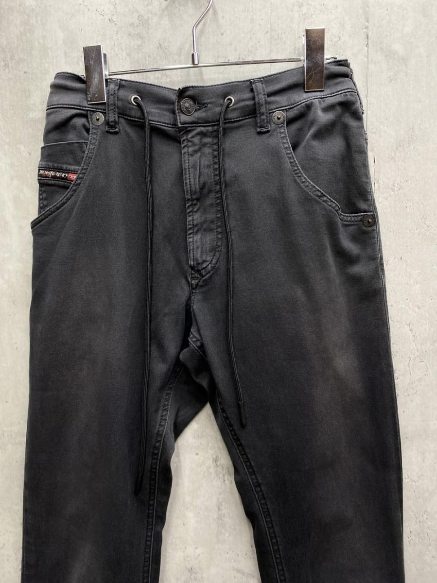 DIESEL ディーゼル ジョグジーンズ デニムパンツ size26/ブラック DIESEL ディーゼル ジョグジーンズ デニムパンツ size26/ブラック