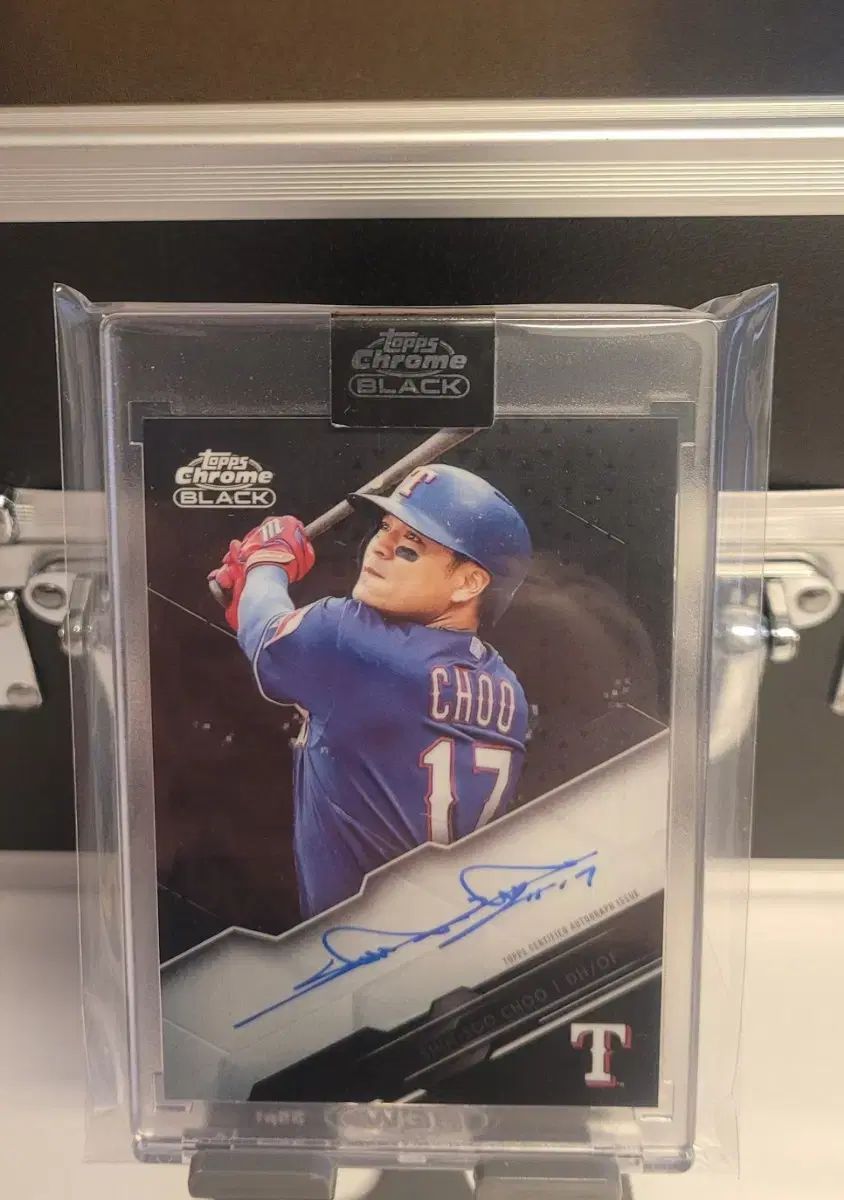 추신수 オート ブラック 未開封 シールド 野球 カード