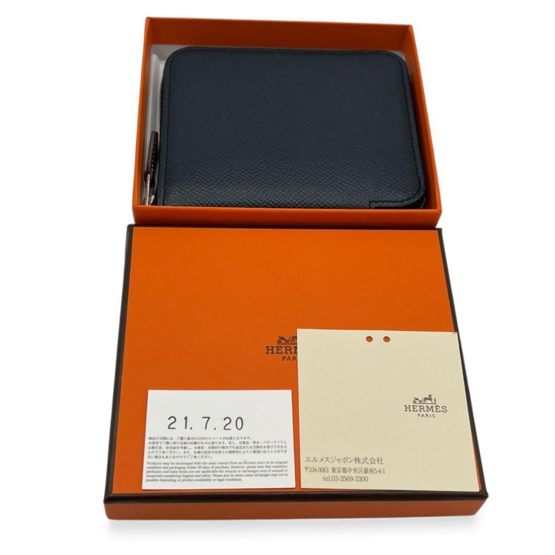 超極美品】エルメス HERMES 折り財布 アザップ シルクインコンパクト 