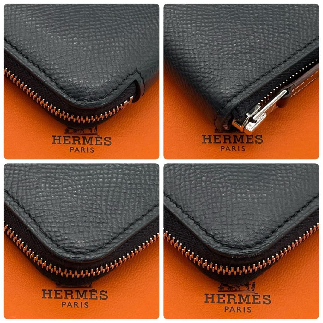 超極美品】エルメス HERMES 折り財布 アザップ シルクインコンパクト 