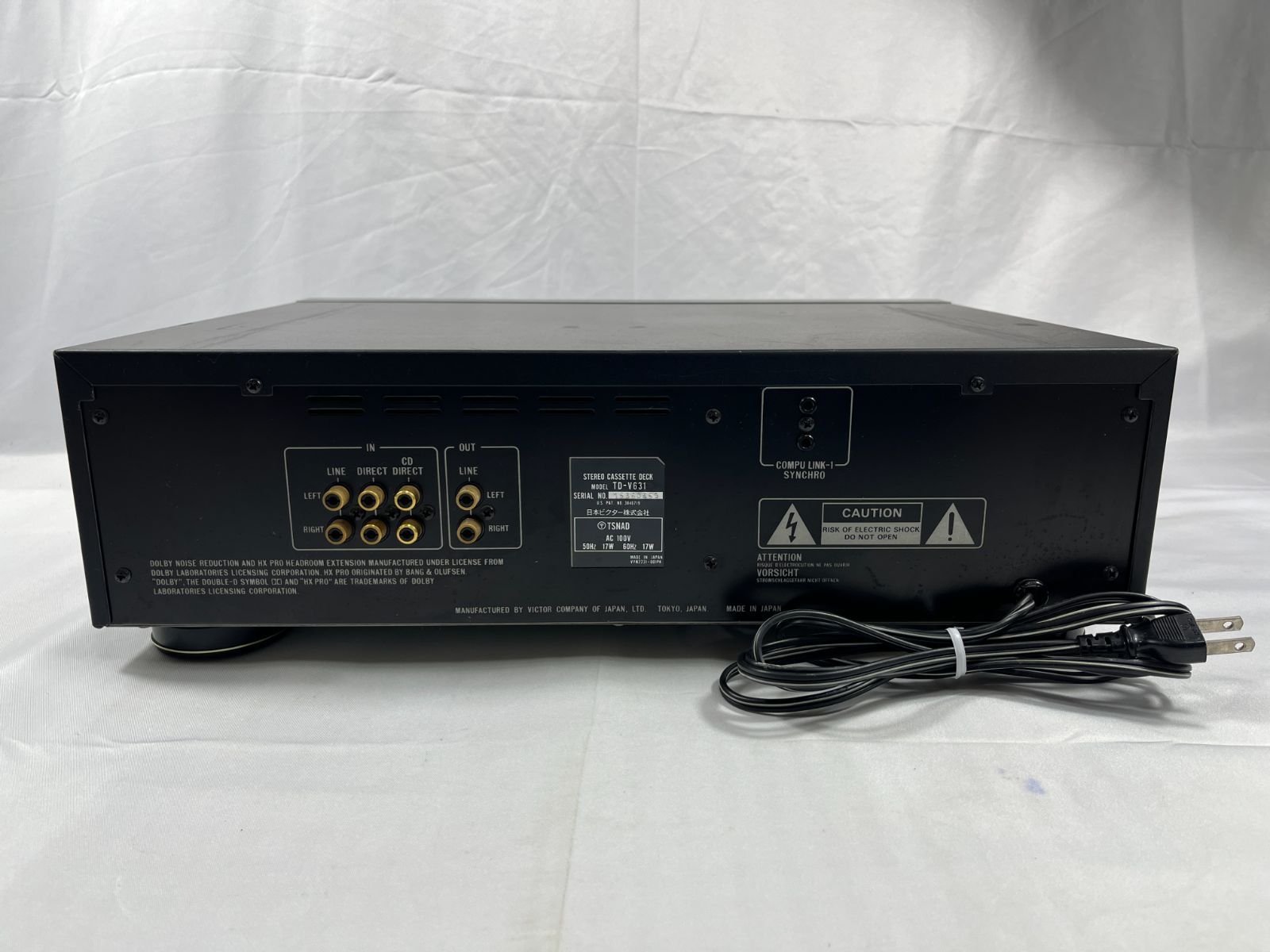 カセット デッキ