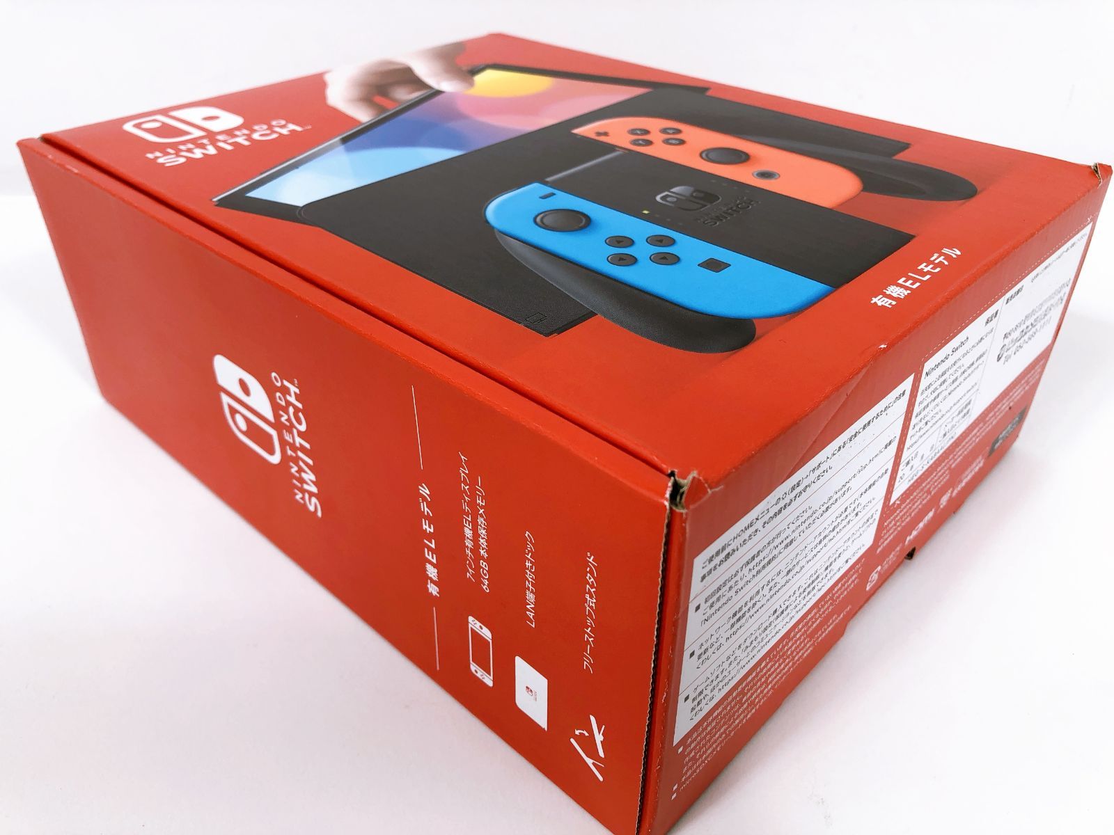 印あり 任天堂 Nintendo Switch 有機ELモデル Joy-Con L R ネオンブルー＆ネオンレッド