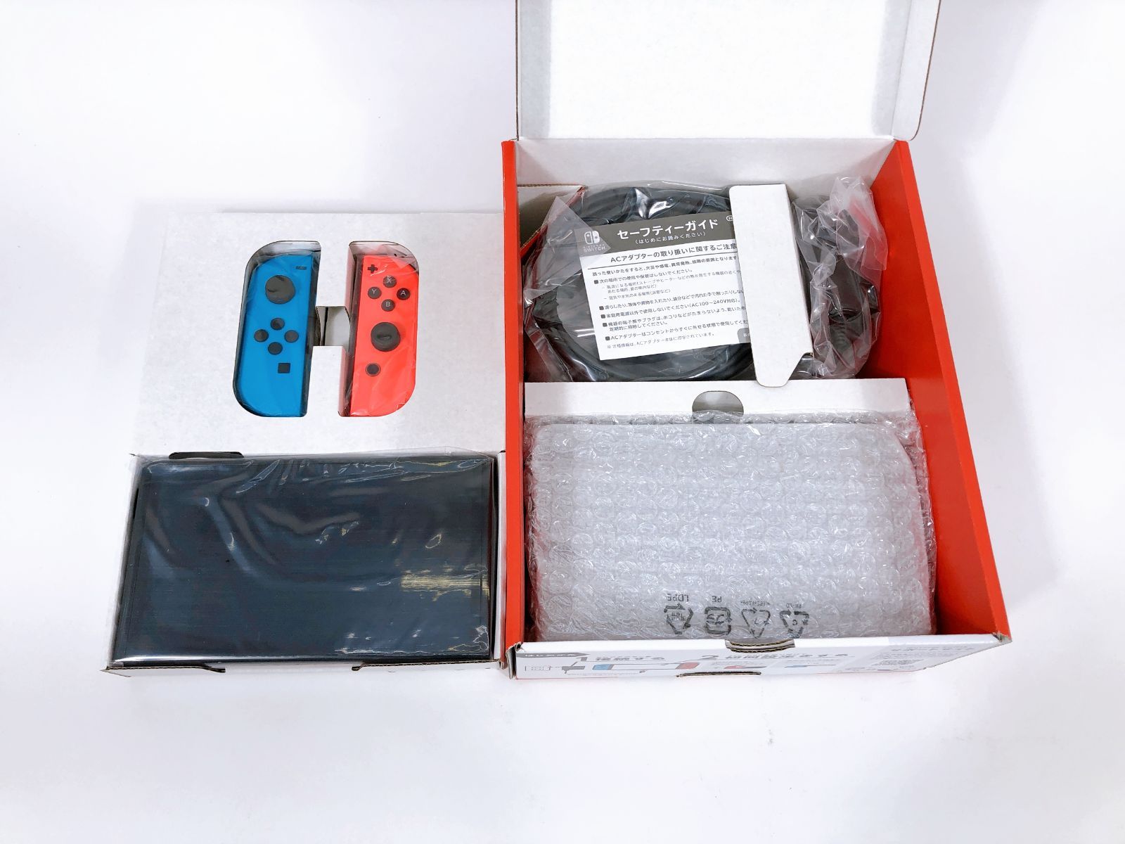 印あり 任天堂 Nintendo Switch 有機ELモデル Joy-Con L R ネオンブルー＆ネオンレッド NintendoSwitchソフト ゲーミングディスプレイ