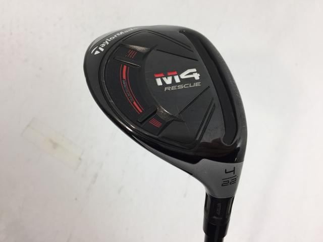 返品OK 【中古ゴルフクラブ】テーラーメイド M4 レスキュー 2021 ATMOS RED U4