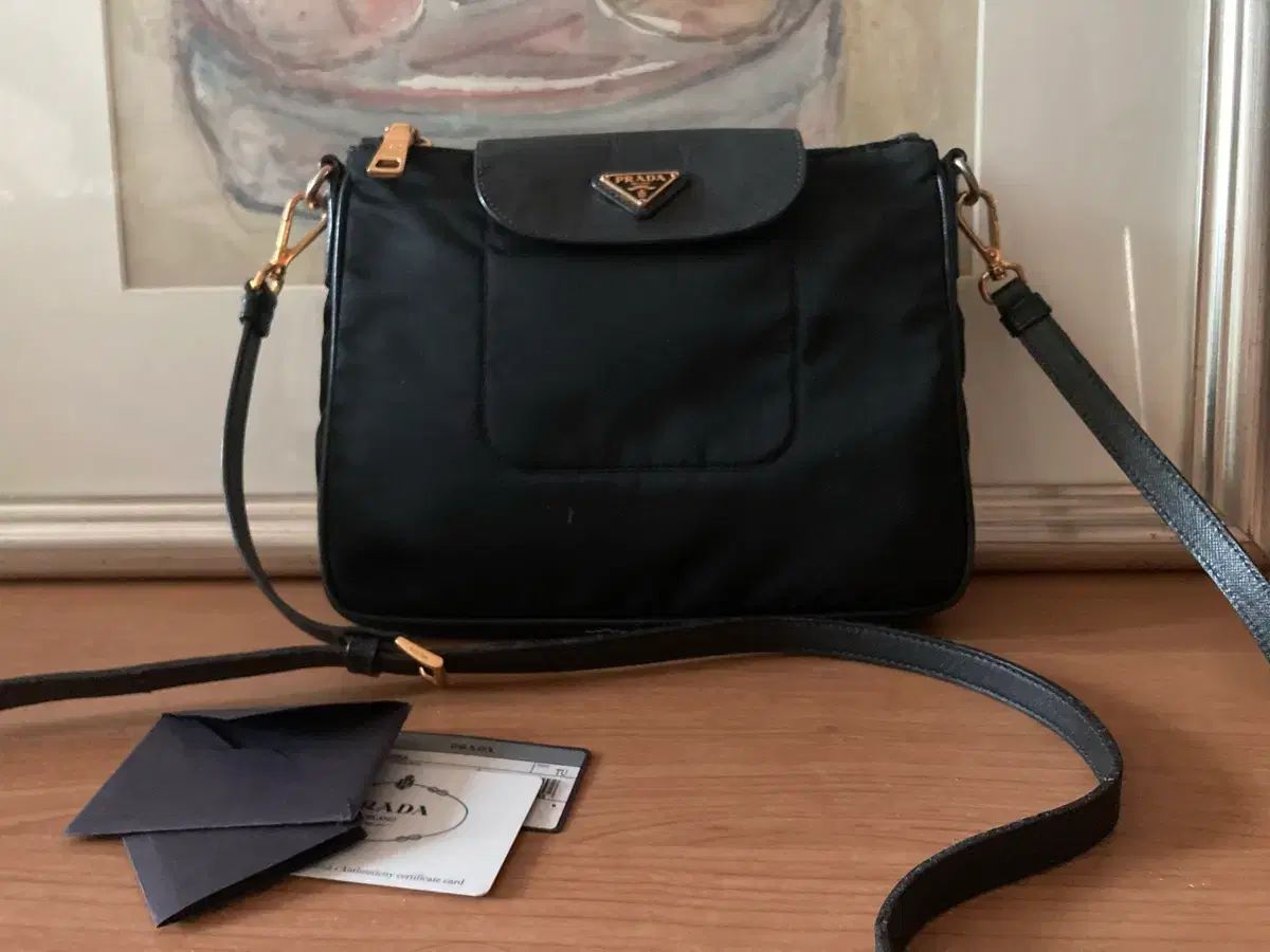 プラダ ナイロン サフィアーノ クロスバック