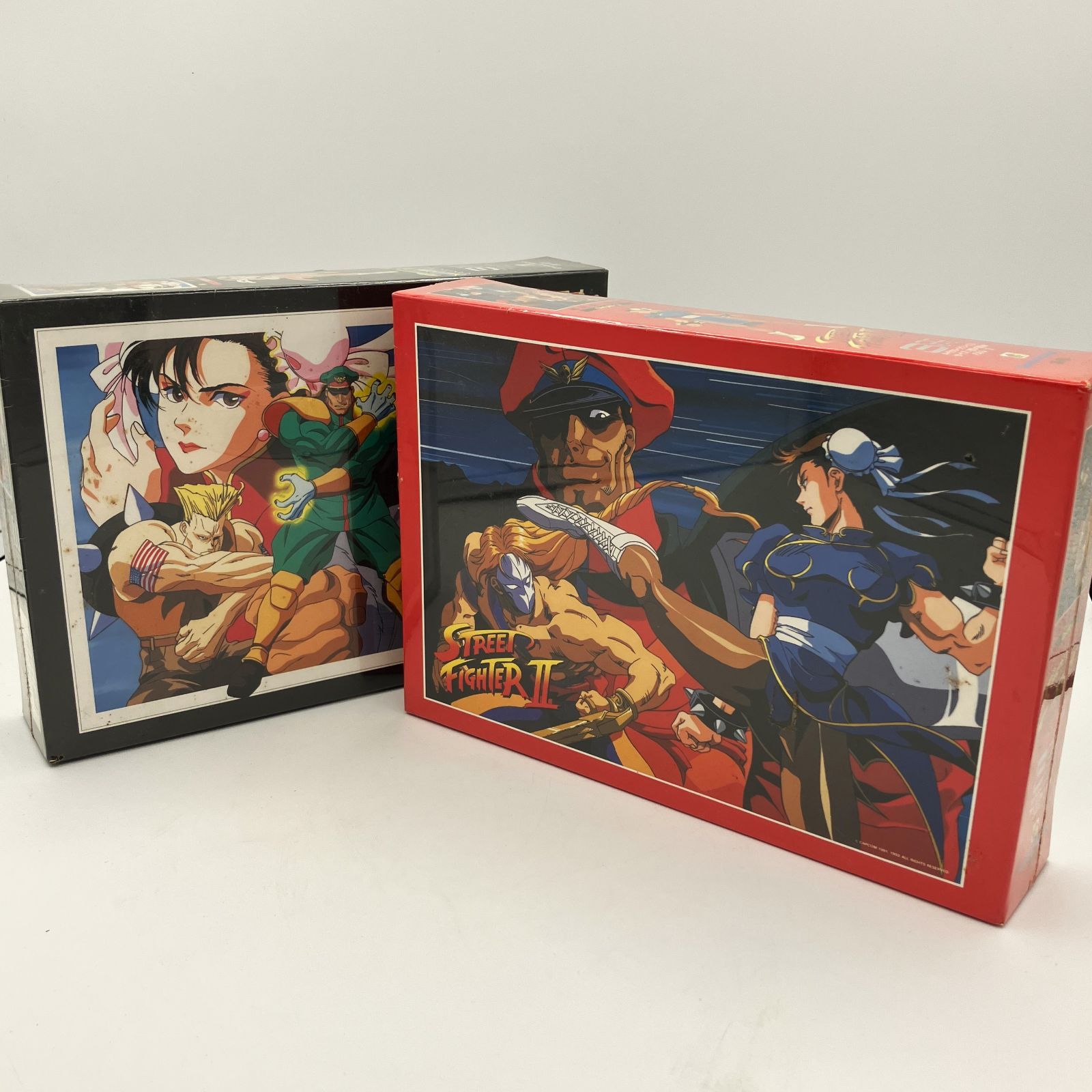 未開封・希少品】ストリートファイターⅡ ジグソーパズルセット 「格闘