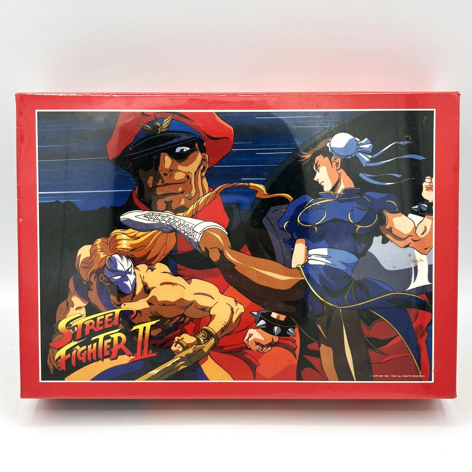 【新品・未開封】当時物　ストリートファイターⅡ　パズルコレクション　パズル　5種 未開封・希少品】ストリートファイターⅡ ジグソーパズルセット 「格闘