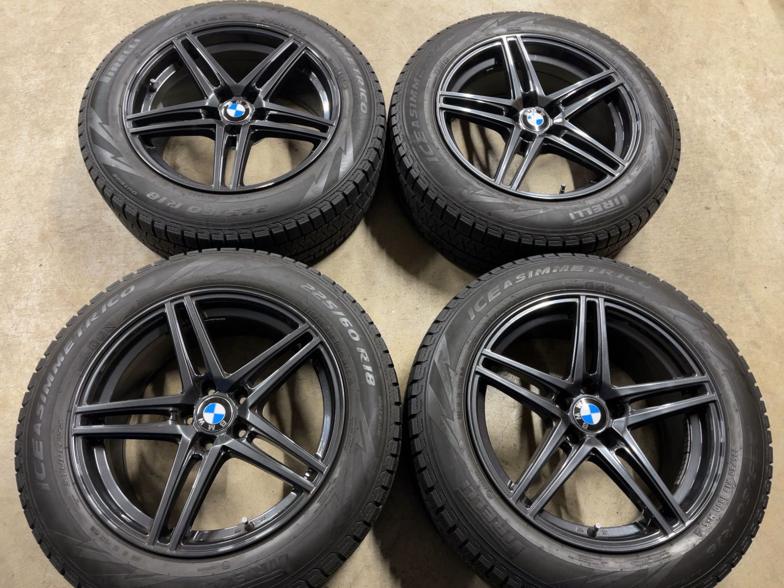 BMW X 3 G 01 4 02 社外品 ピレリ 冬 18インチ 4本セット