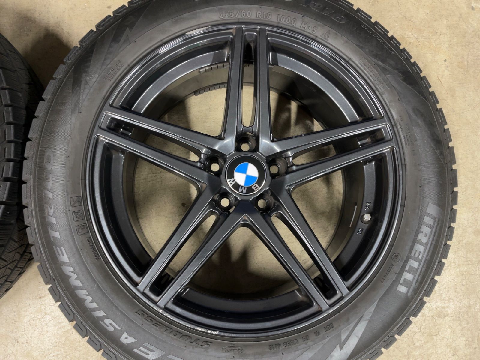  BMW X 3 G 01 4 02 社外品 ピレリ 冬 18インチ 4本セット 18インチ タイヤ ホイールセット