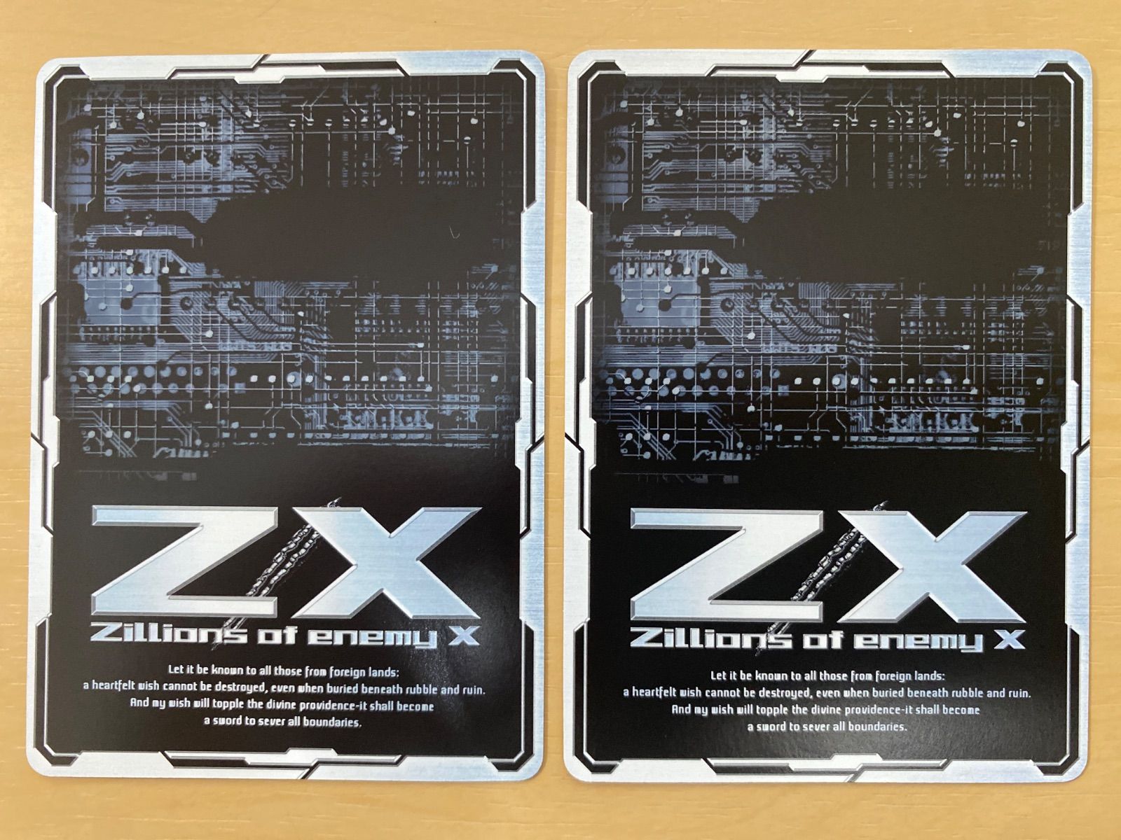 Promise　2枚　プロモ Z/X ゼクス プロモ 11月のノヴェンブル ホロ 2枚 - メルカリ