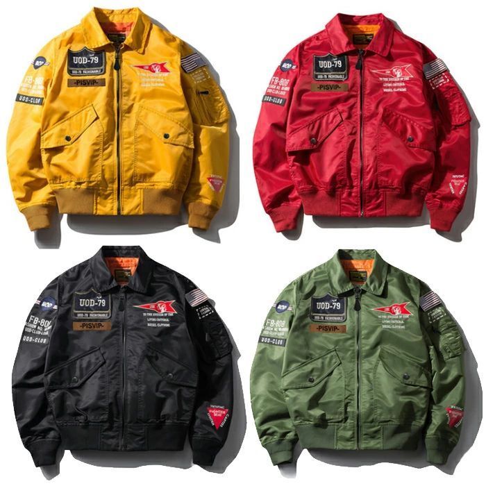 フライトジャケット メンズ ジャケット MA-1 ミリタリー ジャンパー 防寒防風 ブルゾン ファッション アウ