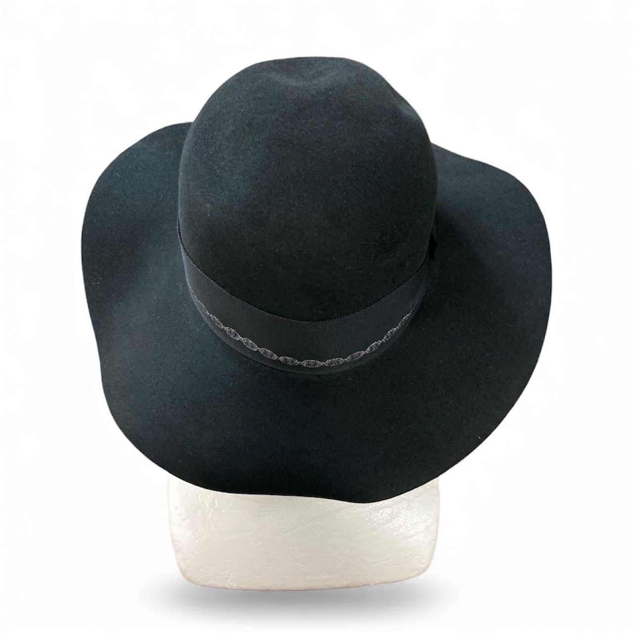 美品 エルメス HERMES ラビット ラパン フェルト ハット ラウンド