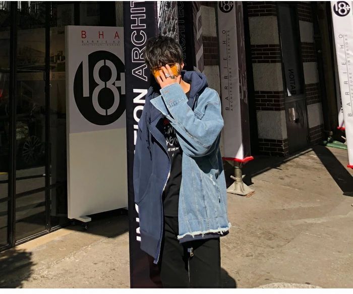 デニムパーカ デニム