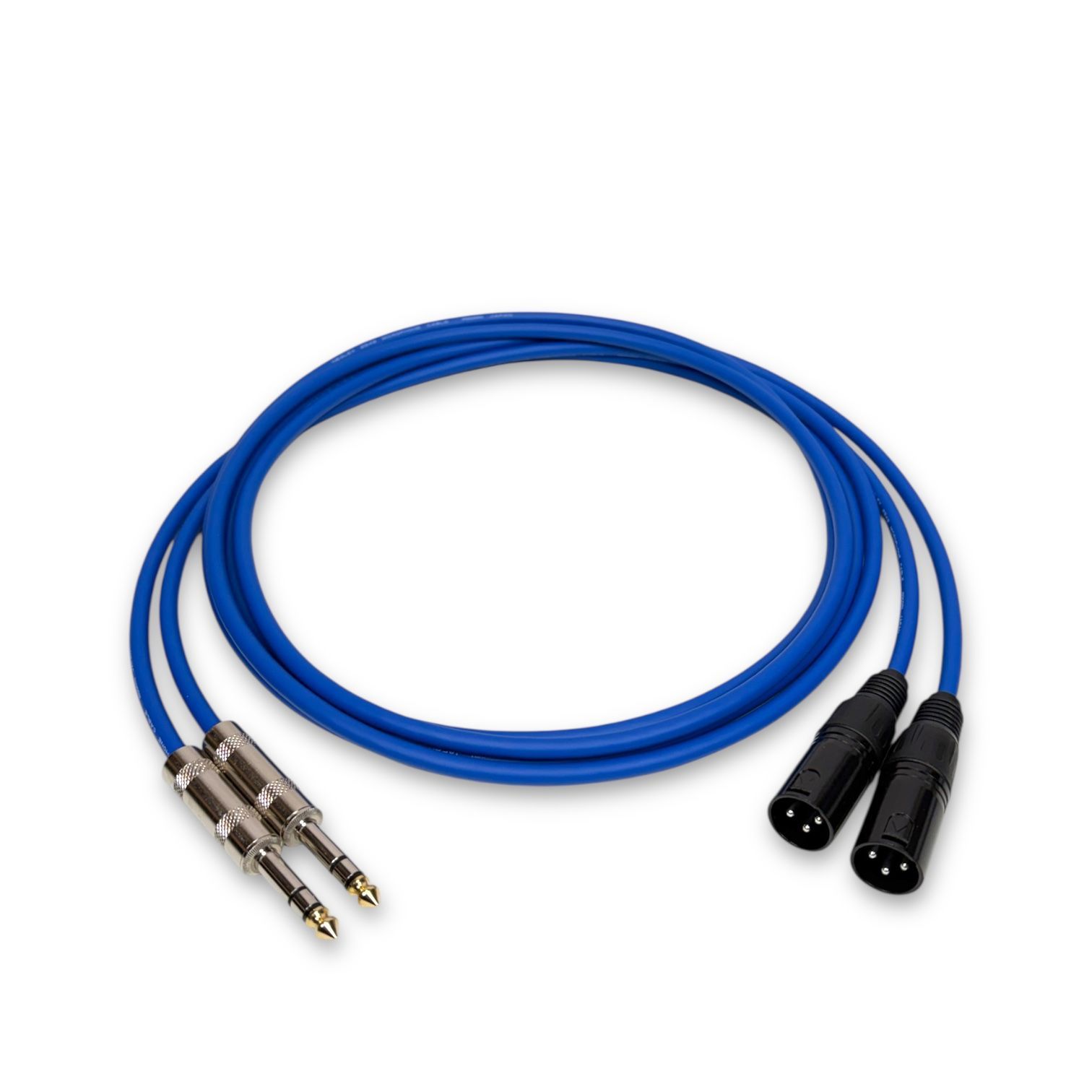 MOGAMI 2549 BLUE TRS XLR ケーブル 2m 2本セット - メルカリ