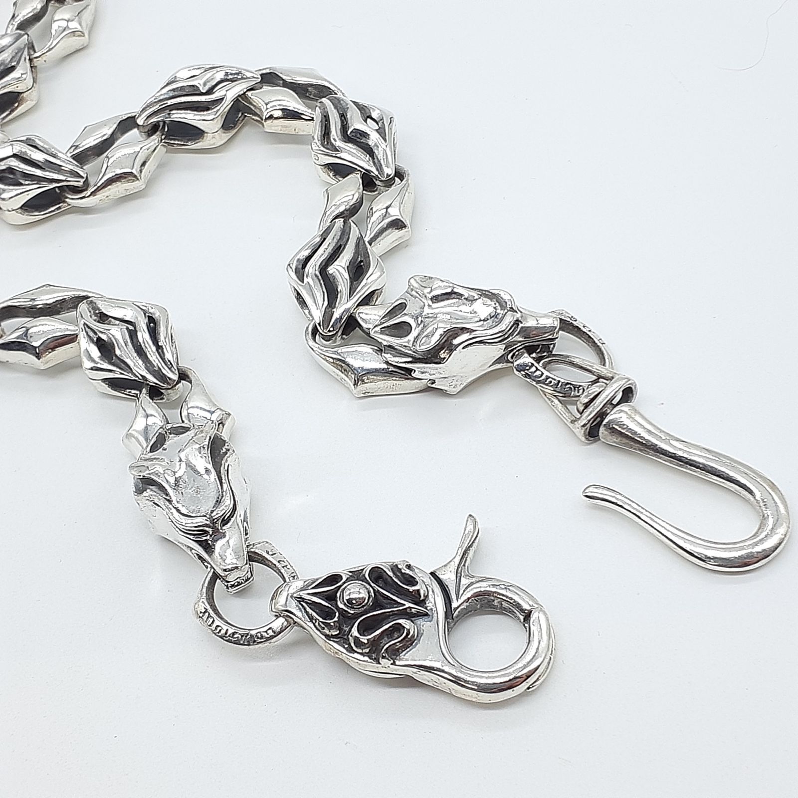 WOLFMAN B.R.S ウルフマンブラザーズ ウォレットチェーン シルバー