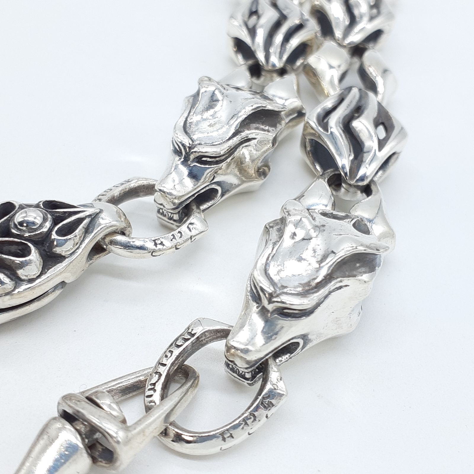 WOLFMAN B.R.S ウルフマンブラザーズ ウォレットチェーン シルバー