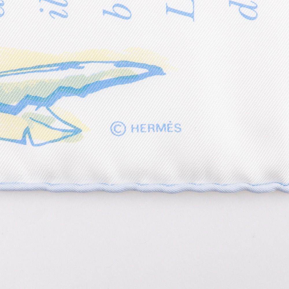 HERMES】エルメス カレ45 カヴロッシュ クロコダイルモチーフの