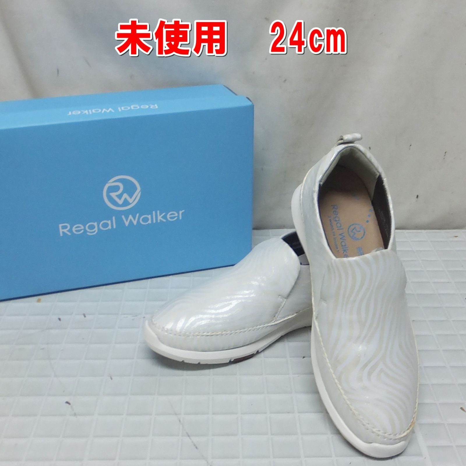 R658【未使用】定価1.4万円 Regal Walker スリッポン 24cm