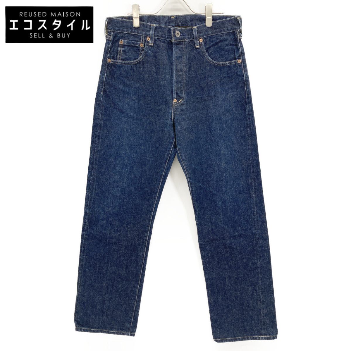 LEVI'S リーバイス 702XX J22 BIG E片面赤ﾀﾌﾞ ｼﾝﾁﾊﾞｯｸﾃﾞﾆﾑﾊﾟﾝﾂ 33