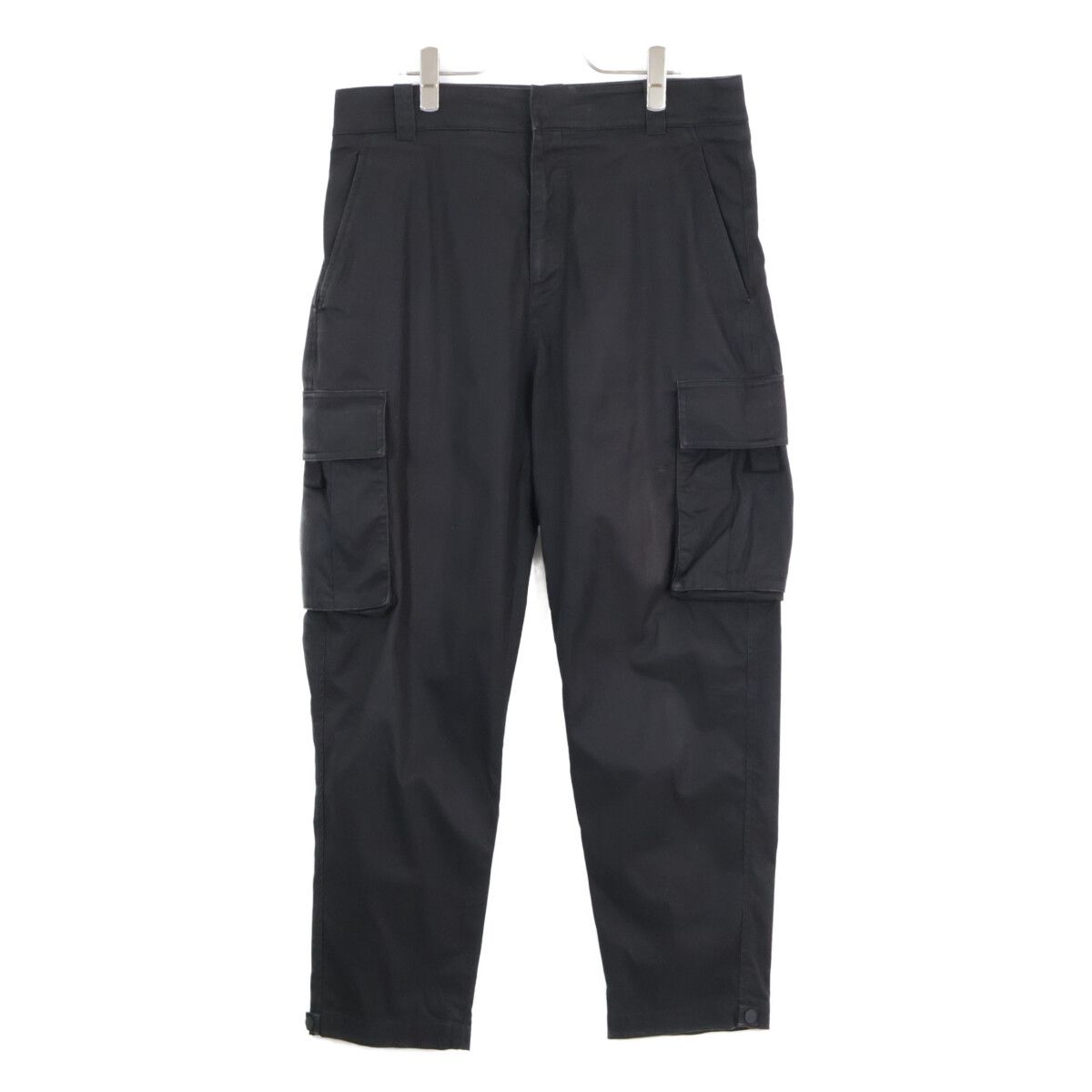 DIOR ディオール ﾌﾞﾗｯｸ ｽﾄﾚｯﾁｺｯﾄﾝｷﾞｬﾊﾞｼﾞﾝ ｶｰｺﾞﾊﾟﾝﾂ 50