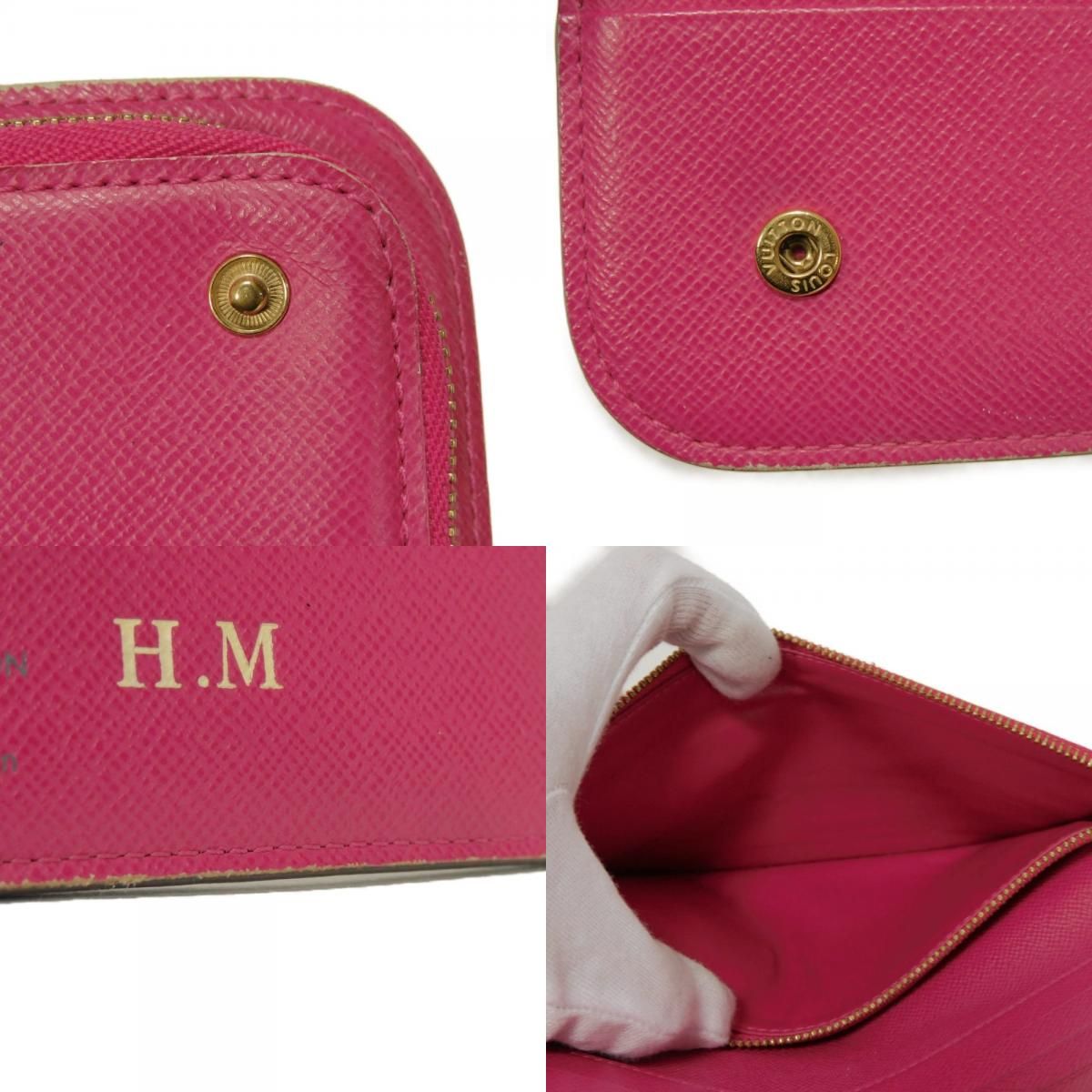 ルイ・ヴィトン ポルトフォイユ アンソリット LVロゴ フラワー