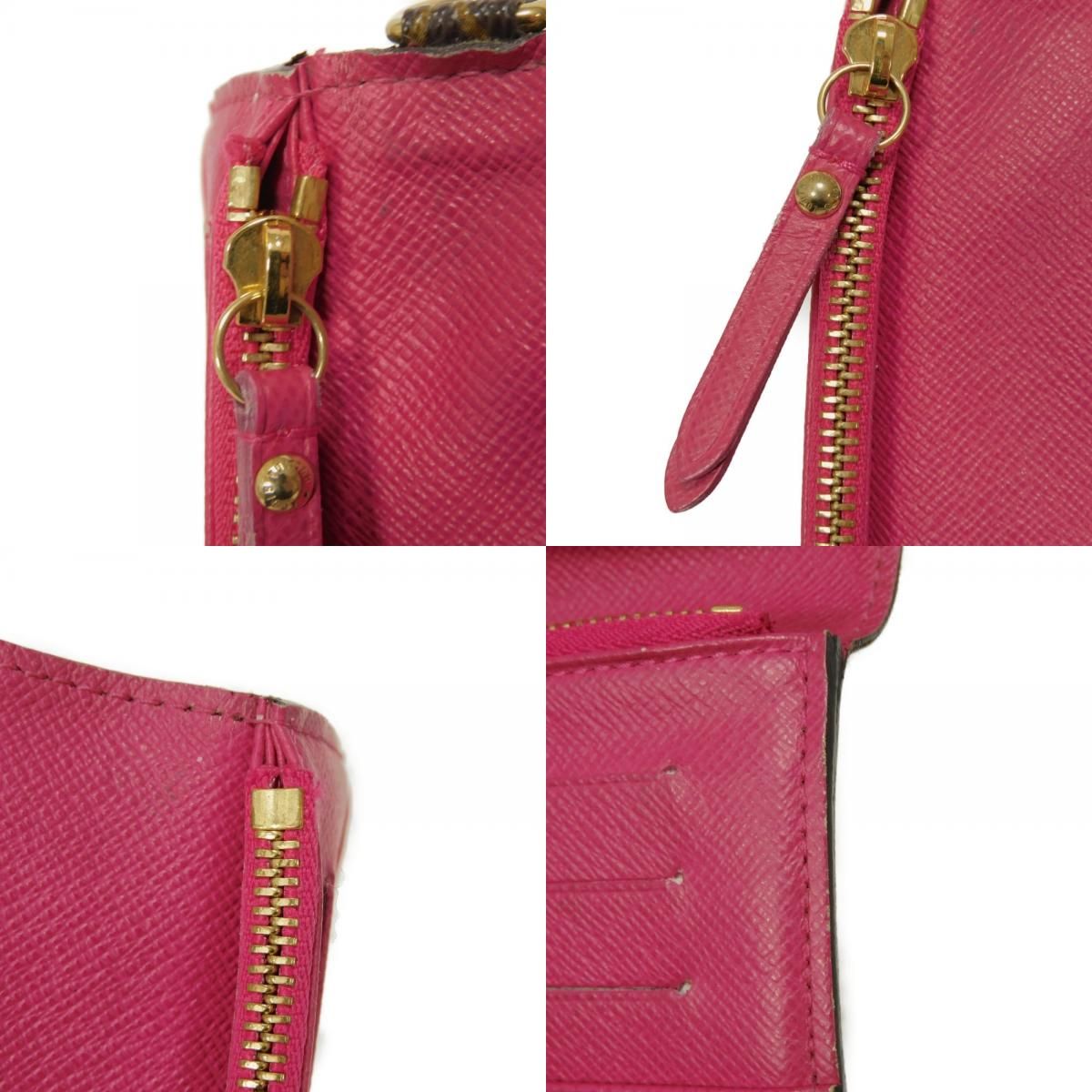 ルイ・ヴィトン ポルトフォイユ アンソリット LVロゴ フラワー