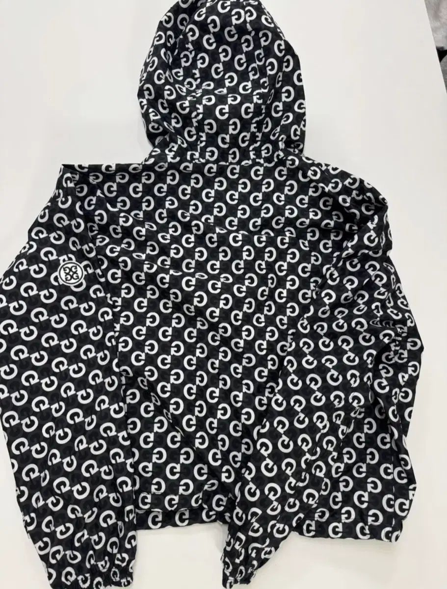 G FORE ジーフォア フード ウィンドブレーカー ブラック