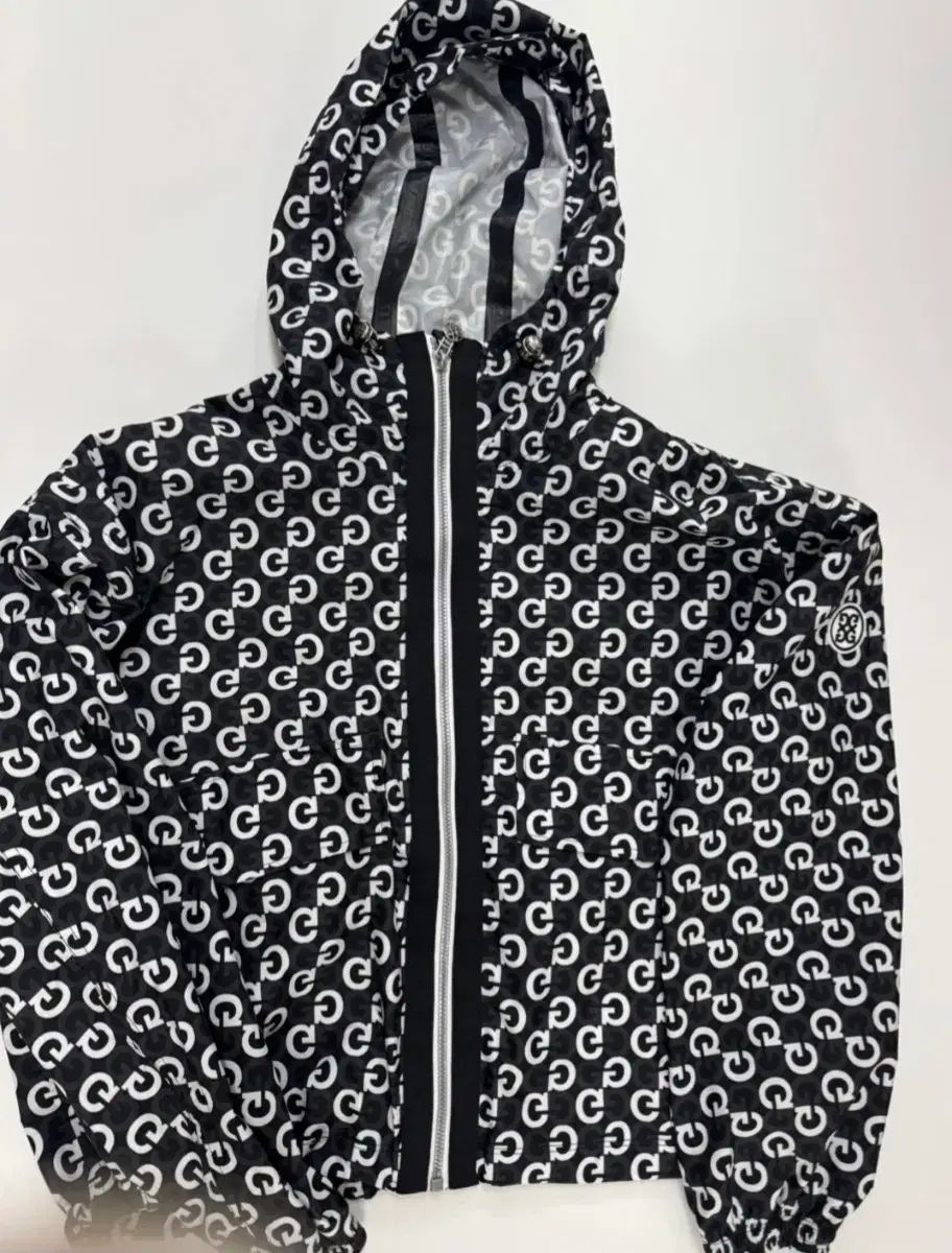 G FORE ジーフォア フード ウィンドブレーカー ブラック