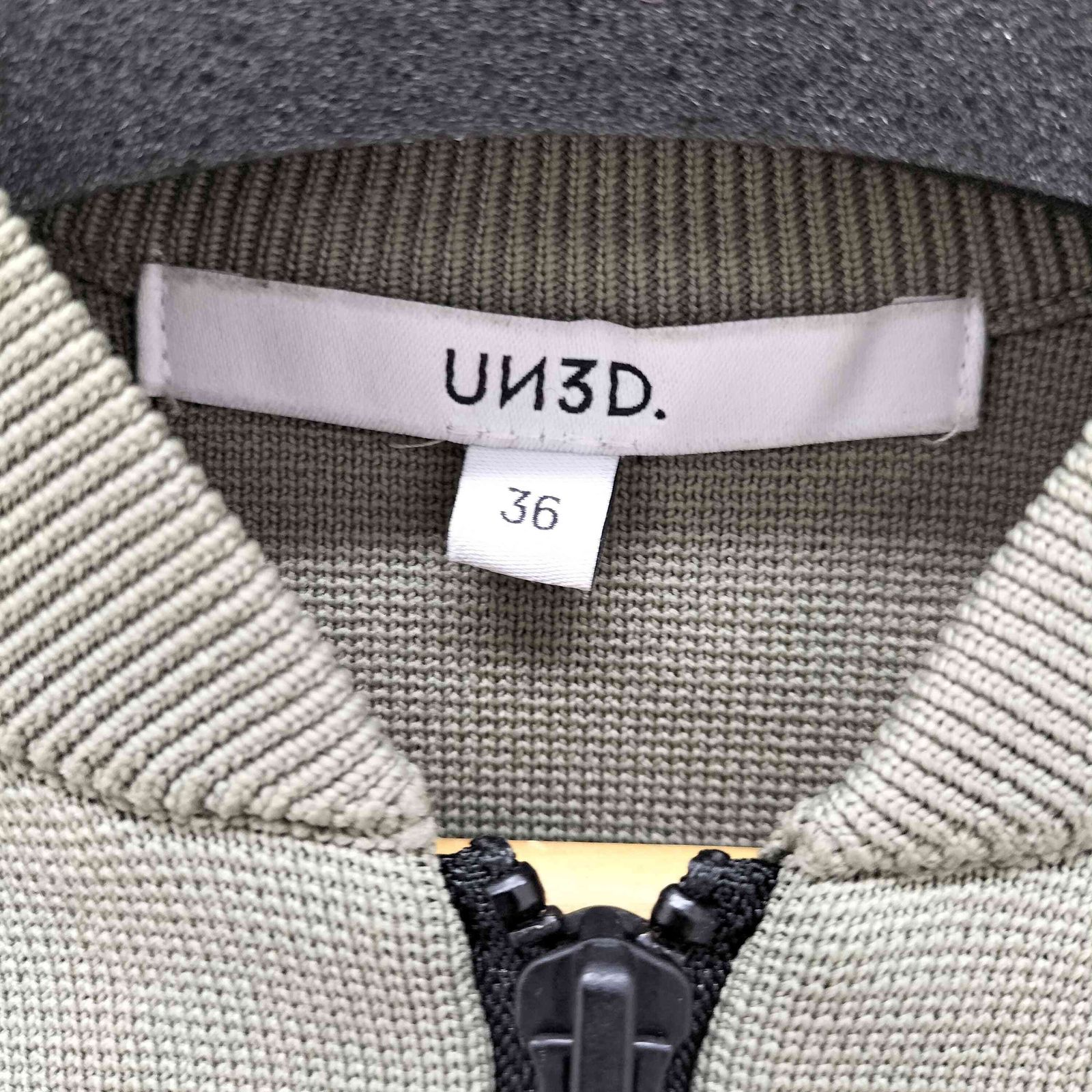 アンスリード UN3D. ショートニットブルゾン レディース JPN：36