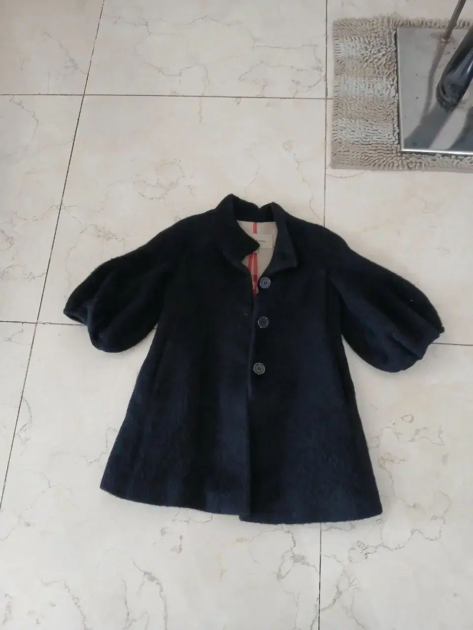 バーバリー キッズ アルパカ100 パーカ 6 Y