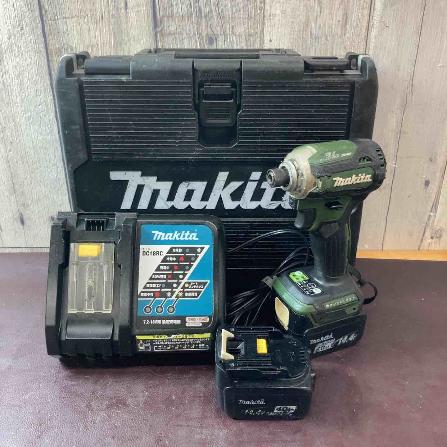 品 マキタ makita コードレスインパクトドライバー 14.4 V バッテリー6.0 Ah 4.0