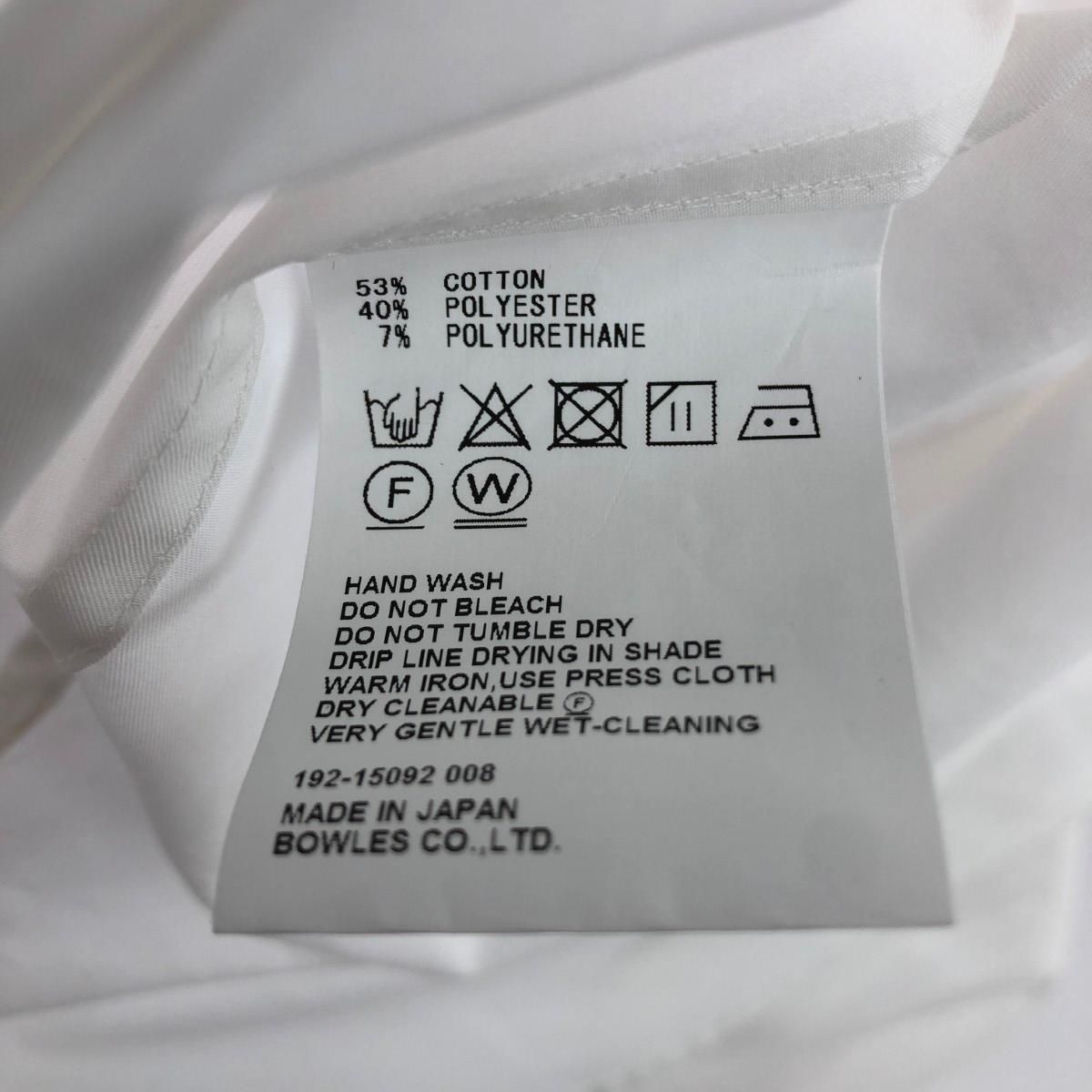 HYKE ハイク 長袖シャツ サイズ:1 オーバーサイズ ホワイト レディース