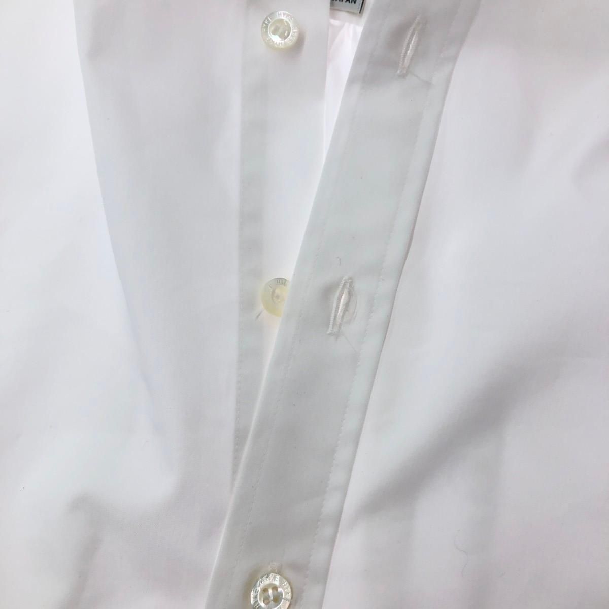 HYKE ハイク 長袖シャツ サイズ:1 オーバーサイズ ホワイト レディース