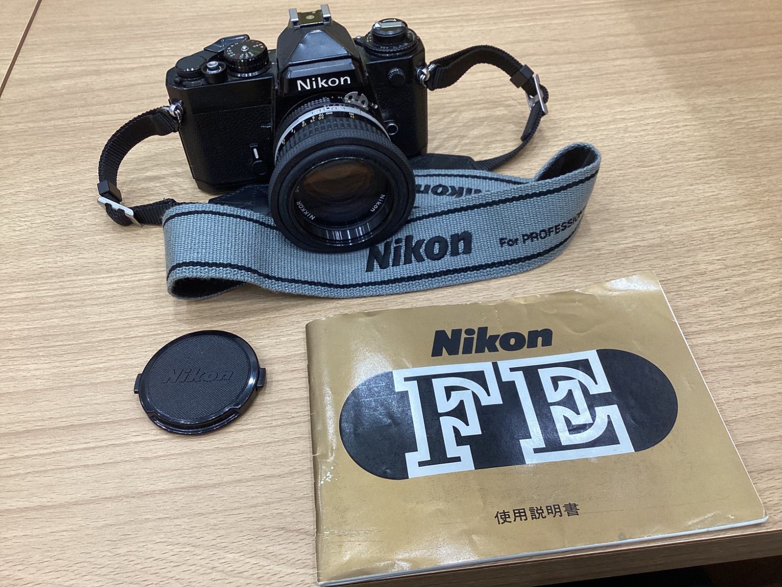 【値段交渉承ります】【美品】【レンズセット】Nikon FE KA1039 Nikon ニコン 本体＋レンズセット Nikon FE レンズ(NIKKOR 50mm