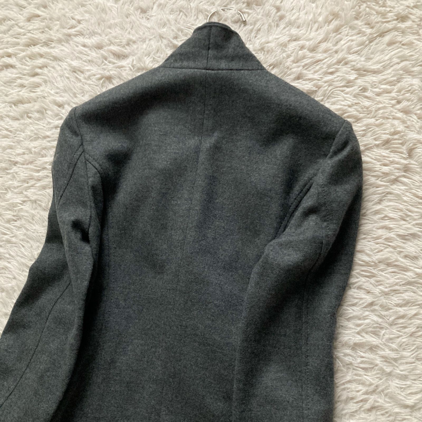 レディース 美品 NARACAMICIE ナラカミーチェ フリルデザイン ウール 