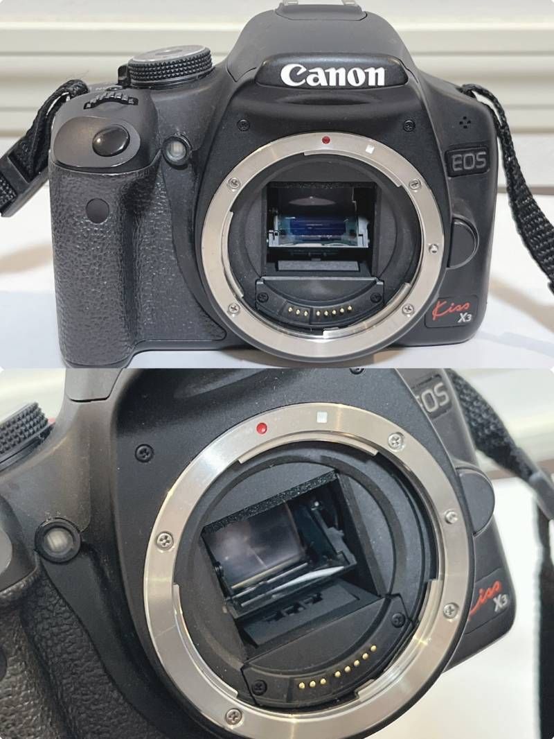 Canon EOS kiss X3 DS126231 デジタル一眼レフカメラ レンズ EF-S LENS